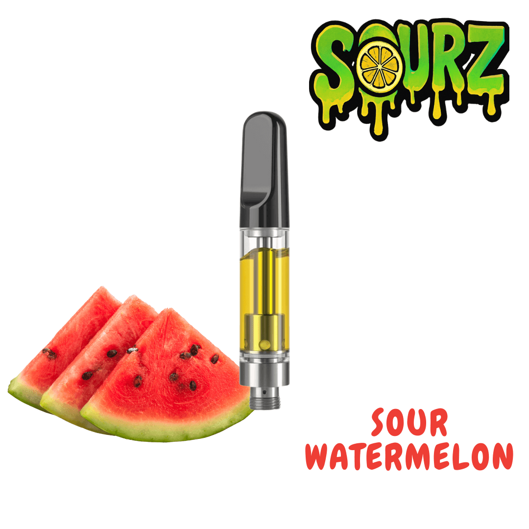 Liquid Gold Live Resin Distillate Blend Sour Watermelon Disposable