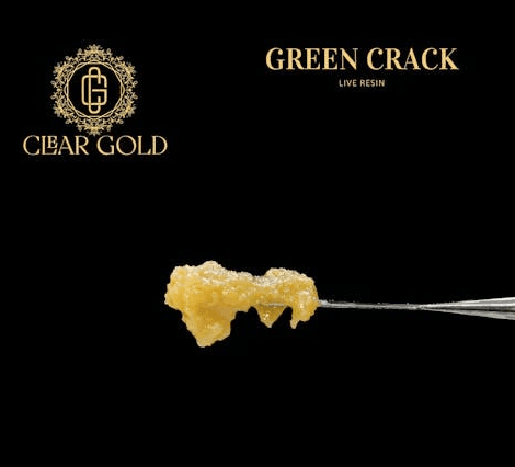 Clear Gold Green Crack Live Resin