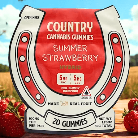 Country Summer Strawberry | 100mg