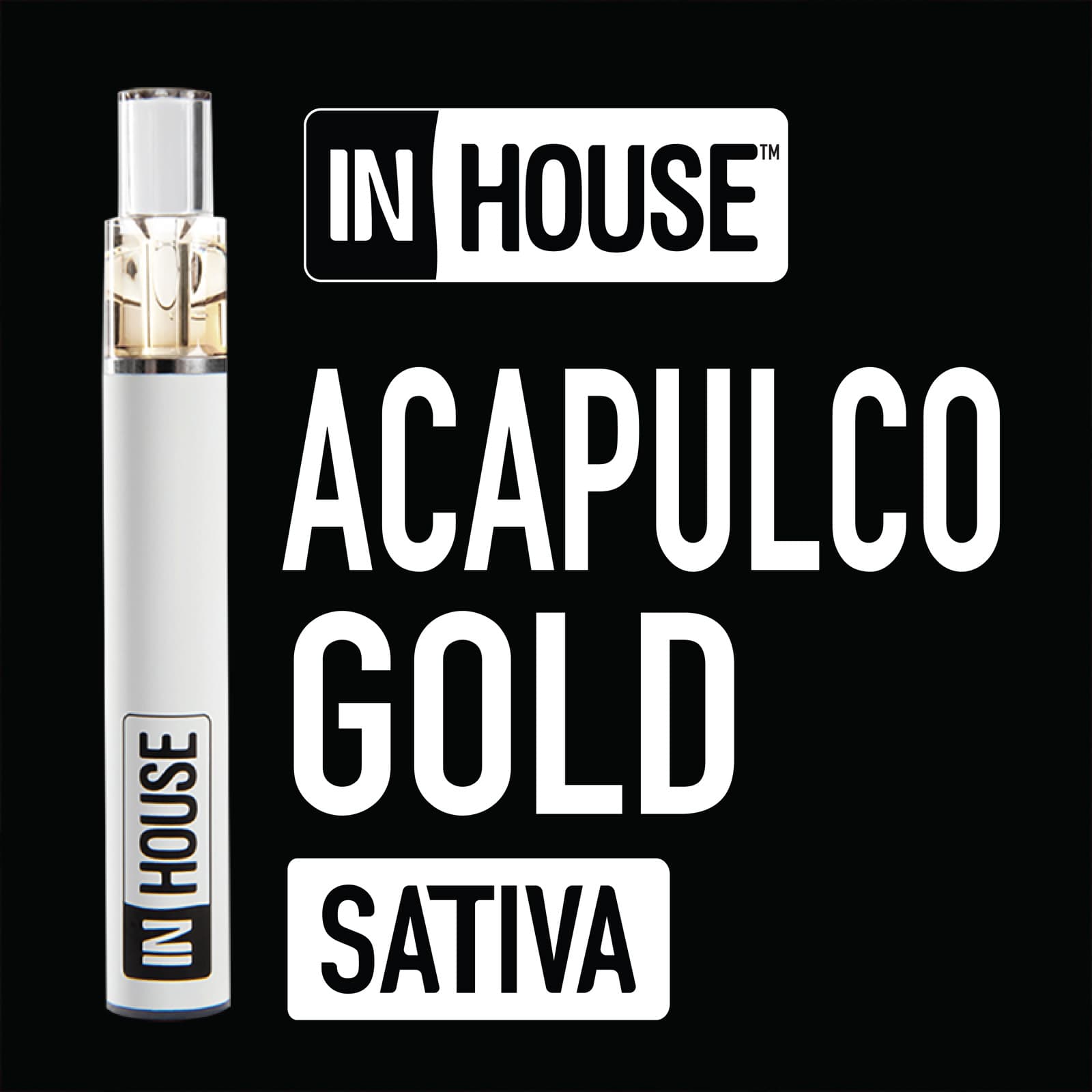 InHouse Acapulco Gold - Disposable 0.5g