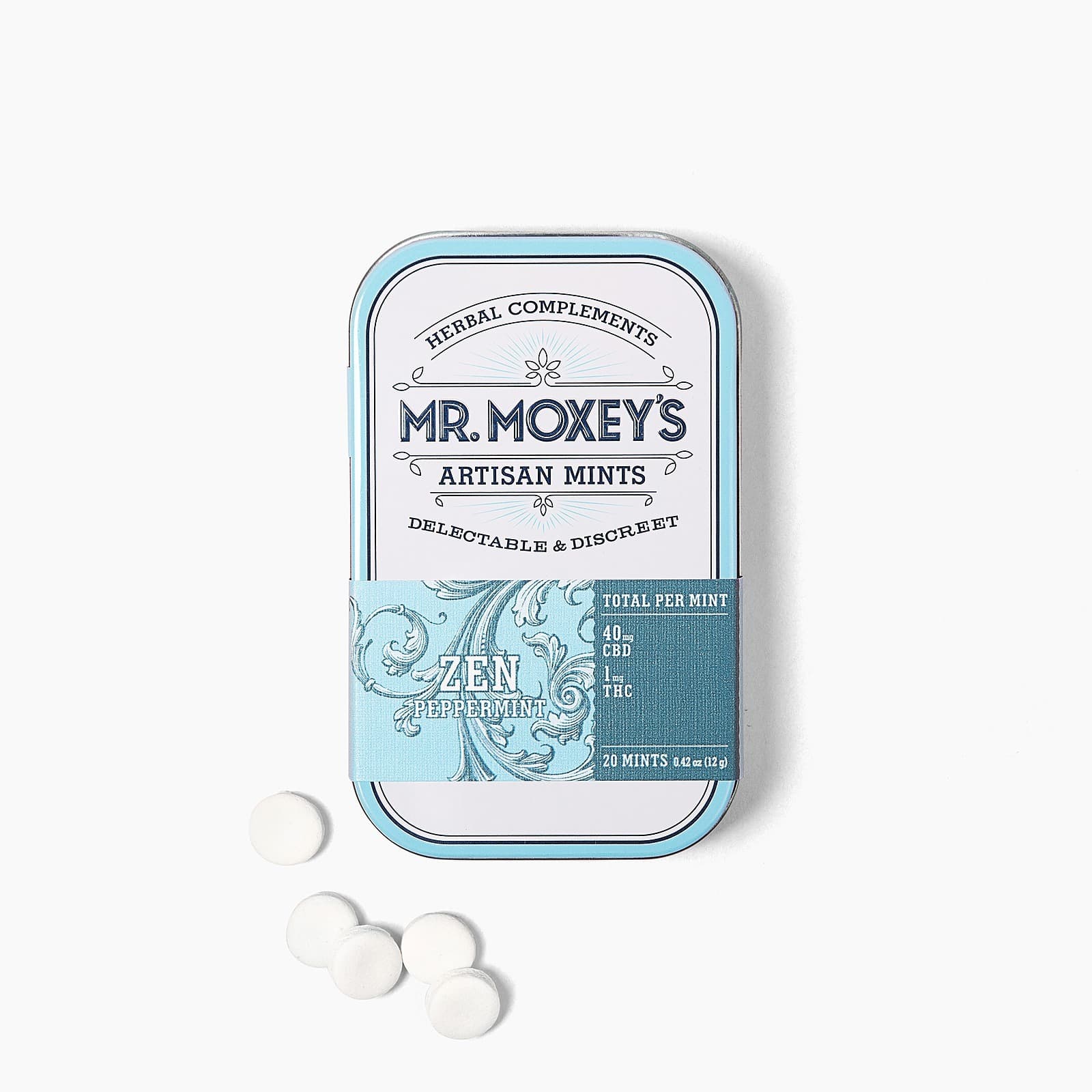 Mr. Moxey's Mr. Moxey's 50:1 Peppermint Zen Mints
