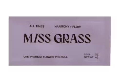 Miss Grass All Times Minis 5pk - Sour Chocolate Diesel - 2g