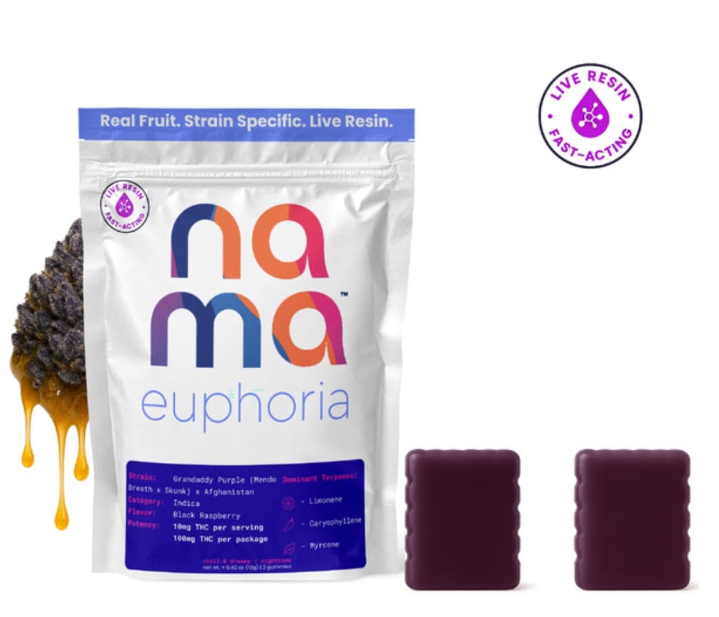 nama Euphoria | Granddaddy purple 100mg/2pk