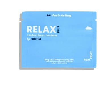 nama RELAX | 2-PACK GUMMIES | THC:CBD:CBC | 10MG