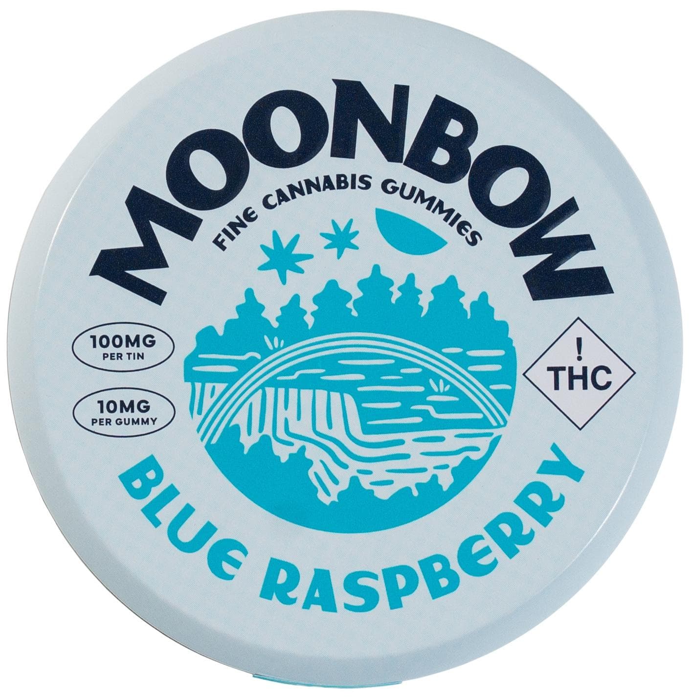 Moonbow Moonbow - Blue Raspberry - Gummies - 100mg (10pk)