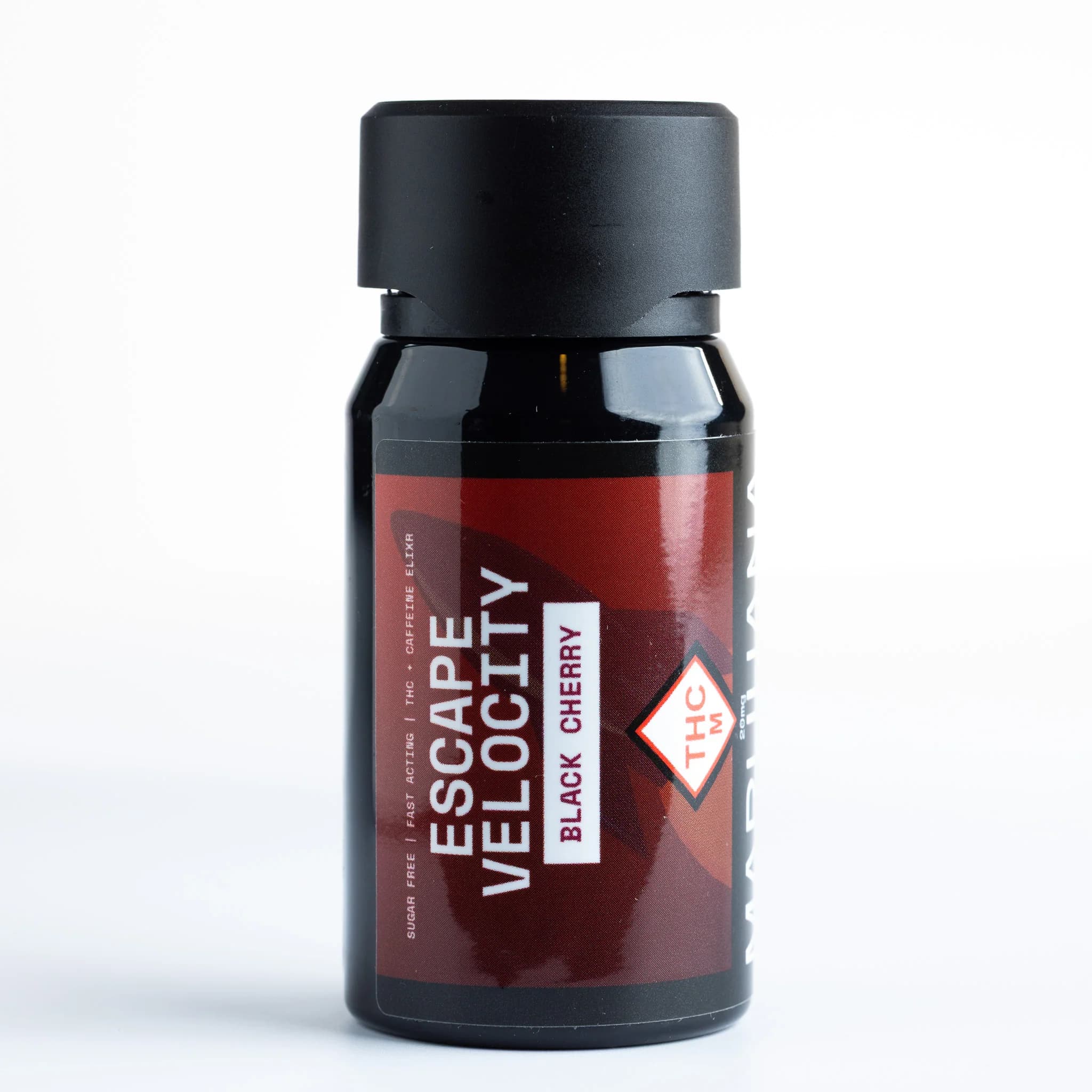 Escape Velocity Black Cherry Caffeinated 2oz Shot | 17mg