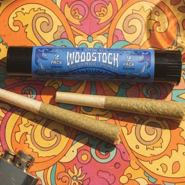 Woodstock OG Haze - 1g 2 Pck Pre-Rolls
