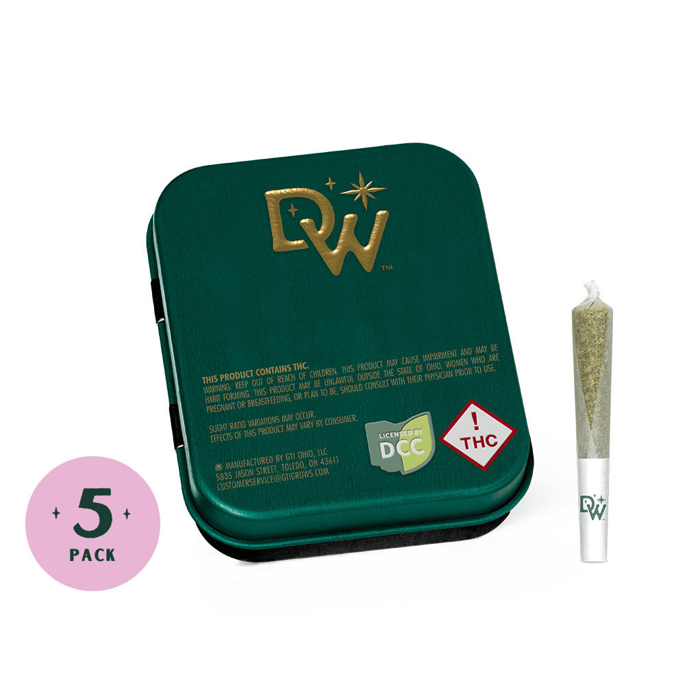 DOGWALKERS Velvet Glove Pre-Roll 5pk