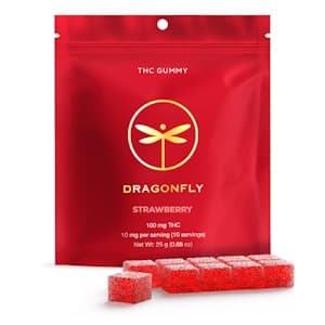 Dragonfly Dragonfly 100mg Gummy Strawberry