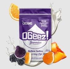 OGeez! The Creams, Mellow Indica - 100 mg