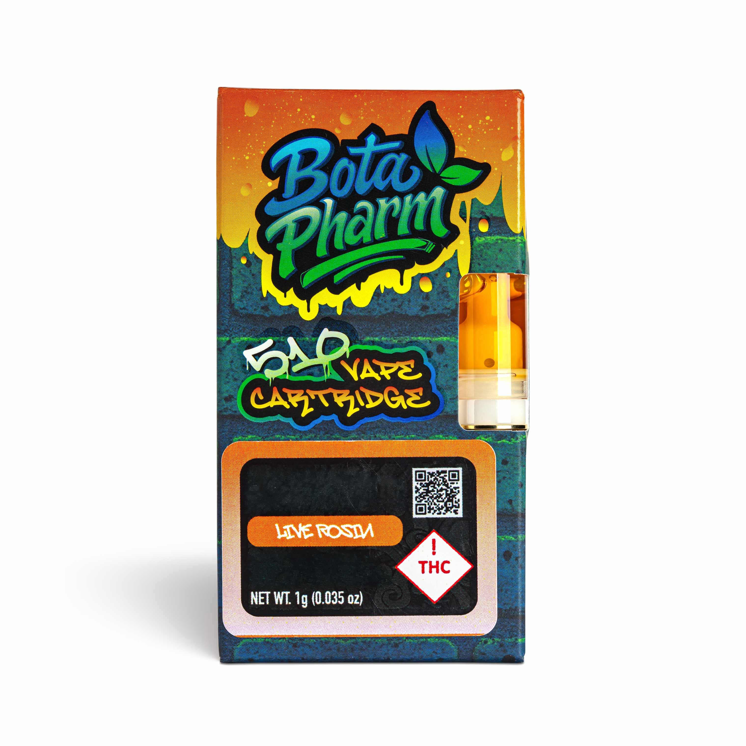 Botapharms Forbidden Blueprint Rosin Cart