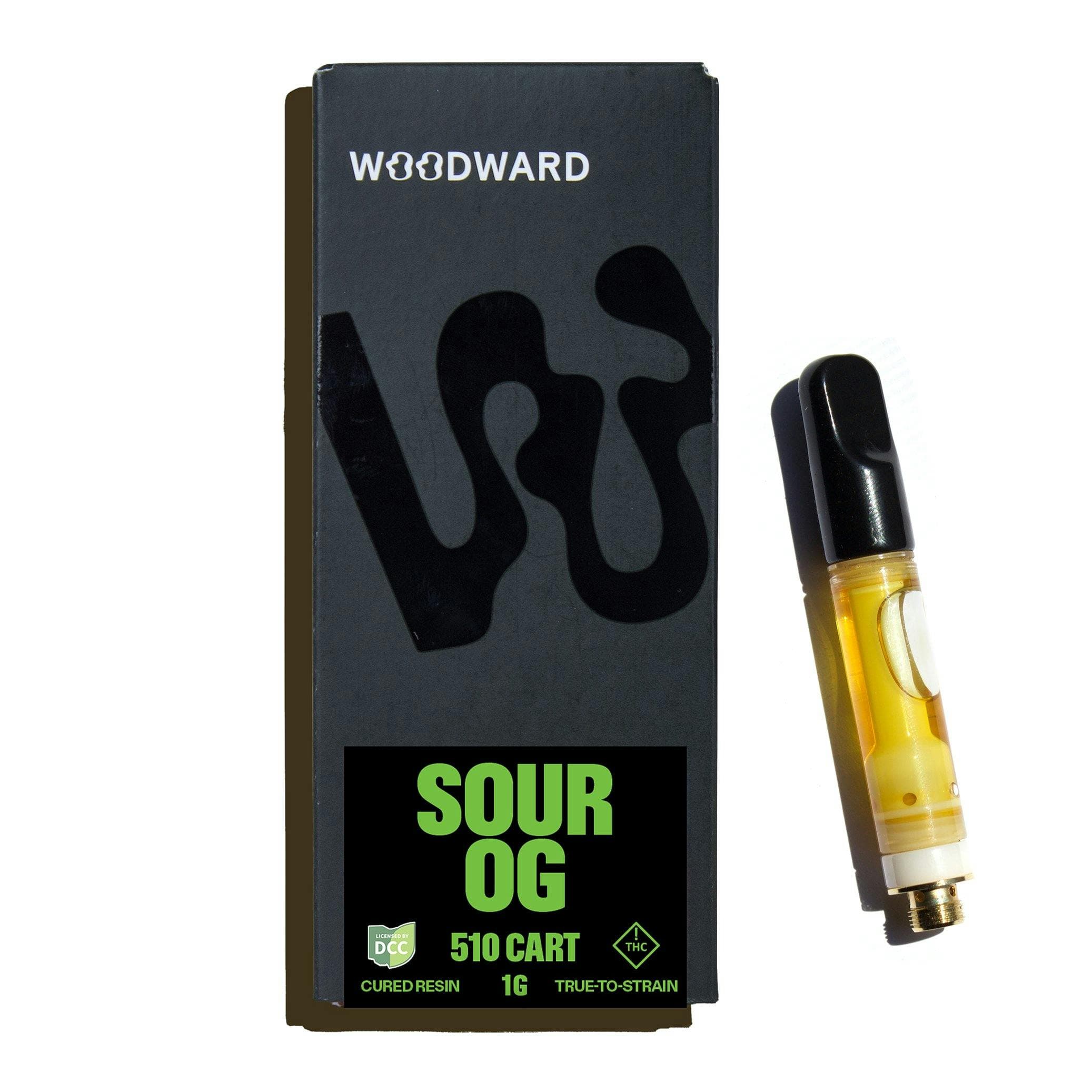 Woodward Fine Cannabis Sour OG Cured Resin Cartridge - 1278304