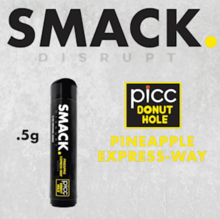 Picc PICC Smack. Pineapple Express Way .5g Infused Pre-Roll (S)