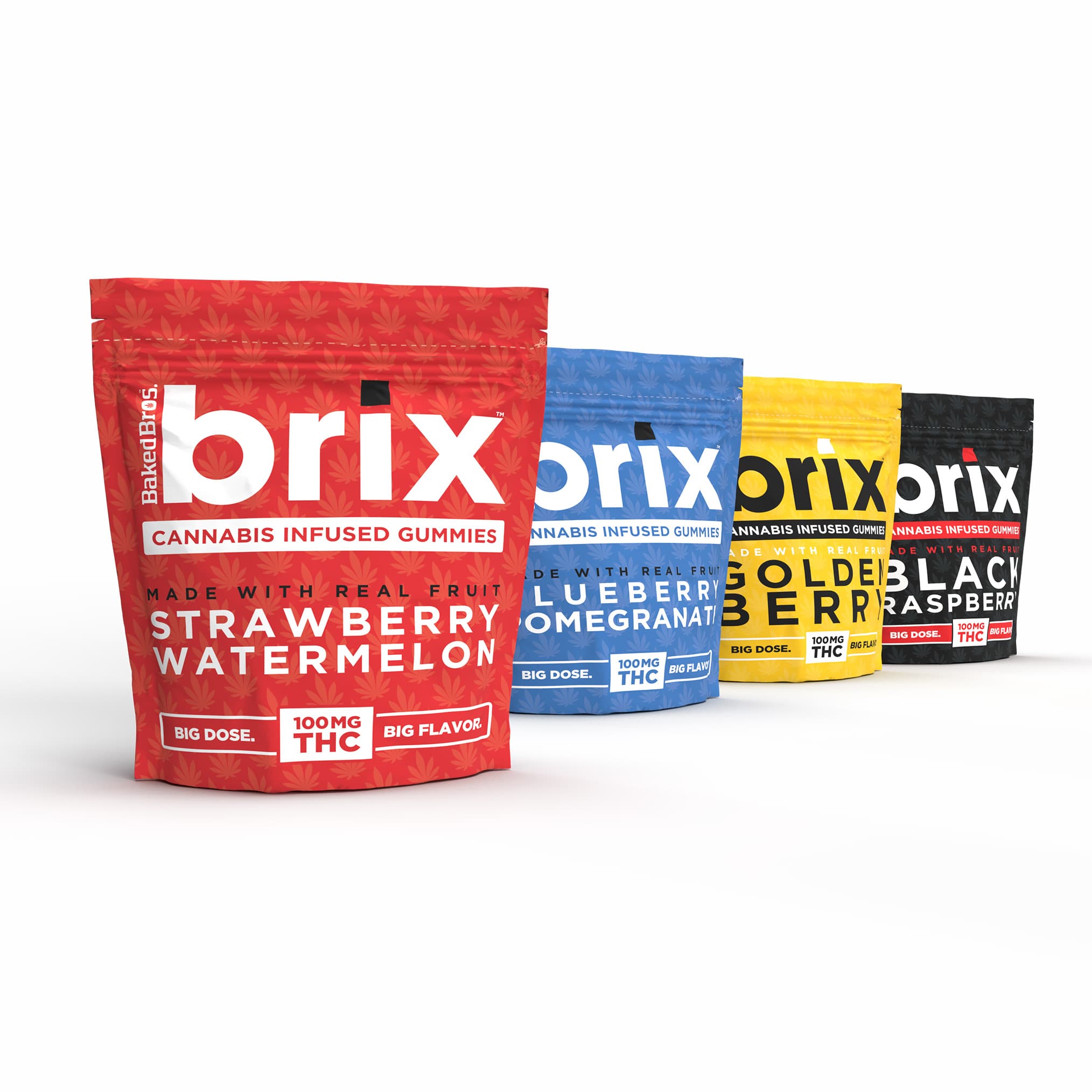 BRIX Strawberry Watermelon Gummy 10pc