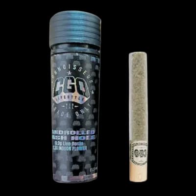 CGO Caviar Lemons x Ridgeline Rose Infused Hash Hole Single 1.2G
