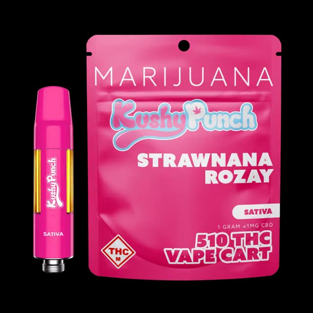 Kushy Punch Cart 1g | S | Strawnana Rozay