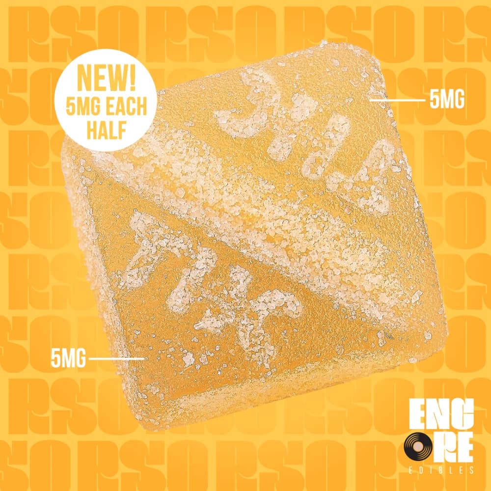 Encore Edibles Mango (S) RSO Gummies (10mg 10pk) C0020027211