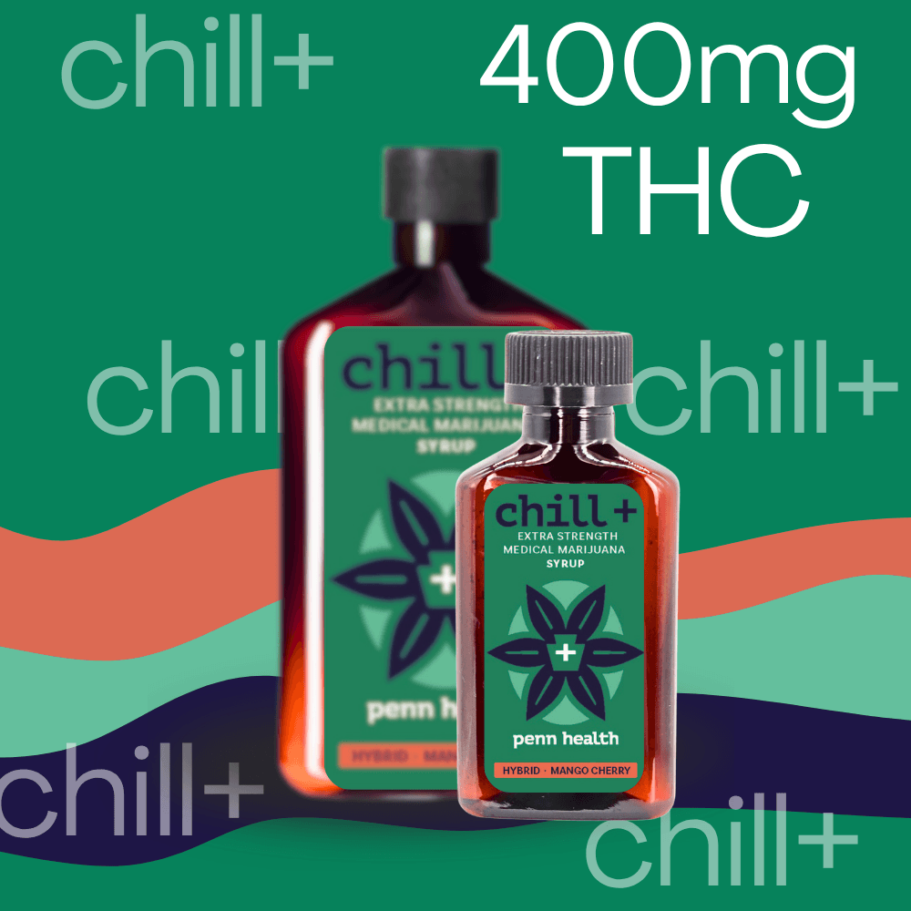 Penn Health Group Mini Chill+ Mango Cherry Syrup | 400mg/100mL