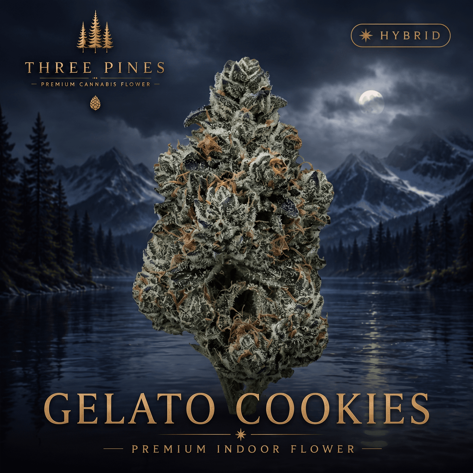 Three Pines 1oz Three Pines Top Shelf - Gelato Cookies (H) (28 Gram) Pre-Pack