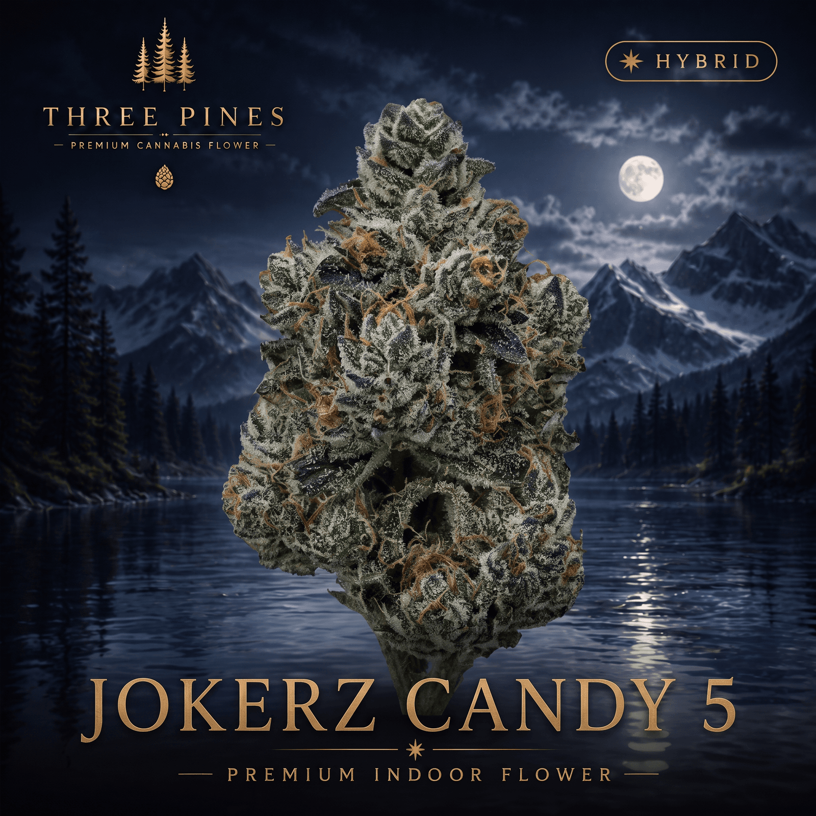 Three Pines 1oz (420) Three Pines Top Shelf - Jokerz Candy 5 (H) (28 Gram) Pre-Pack