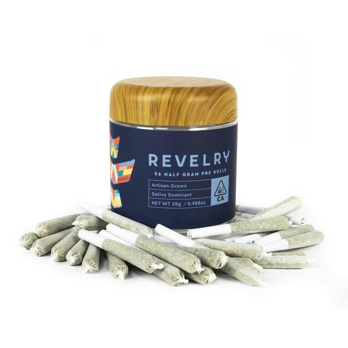 Revelry 56pk 0.5g Prerolls (28g) - Luau Punch