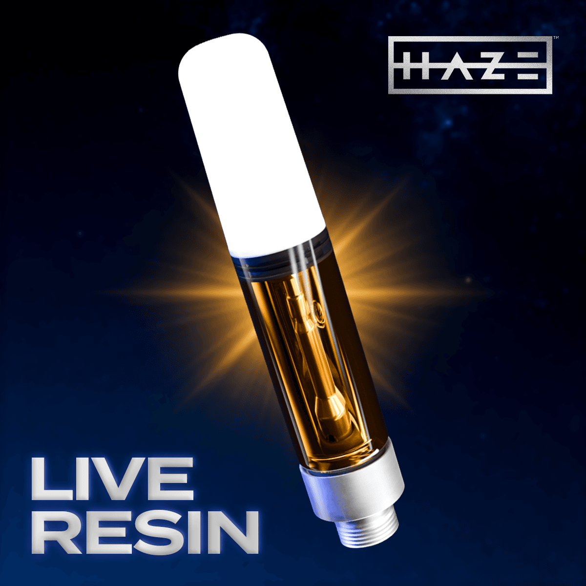 Haze Flora: Live Resin Vape Cartridge