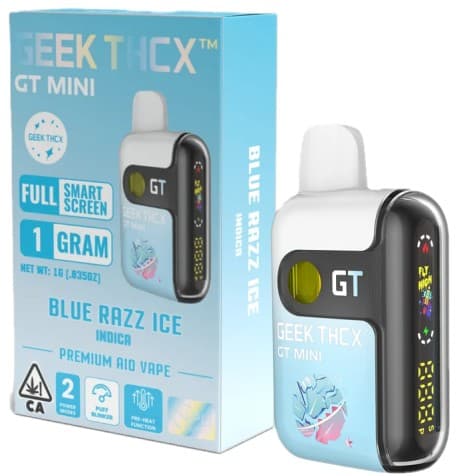 Geek THCX Blue Razz Ice AIO - 1g