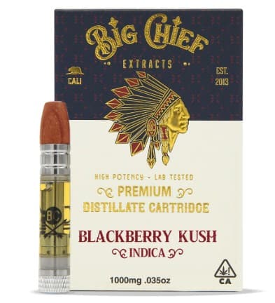 Big Chief Blackberry Kush | 1g Cartridge