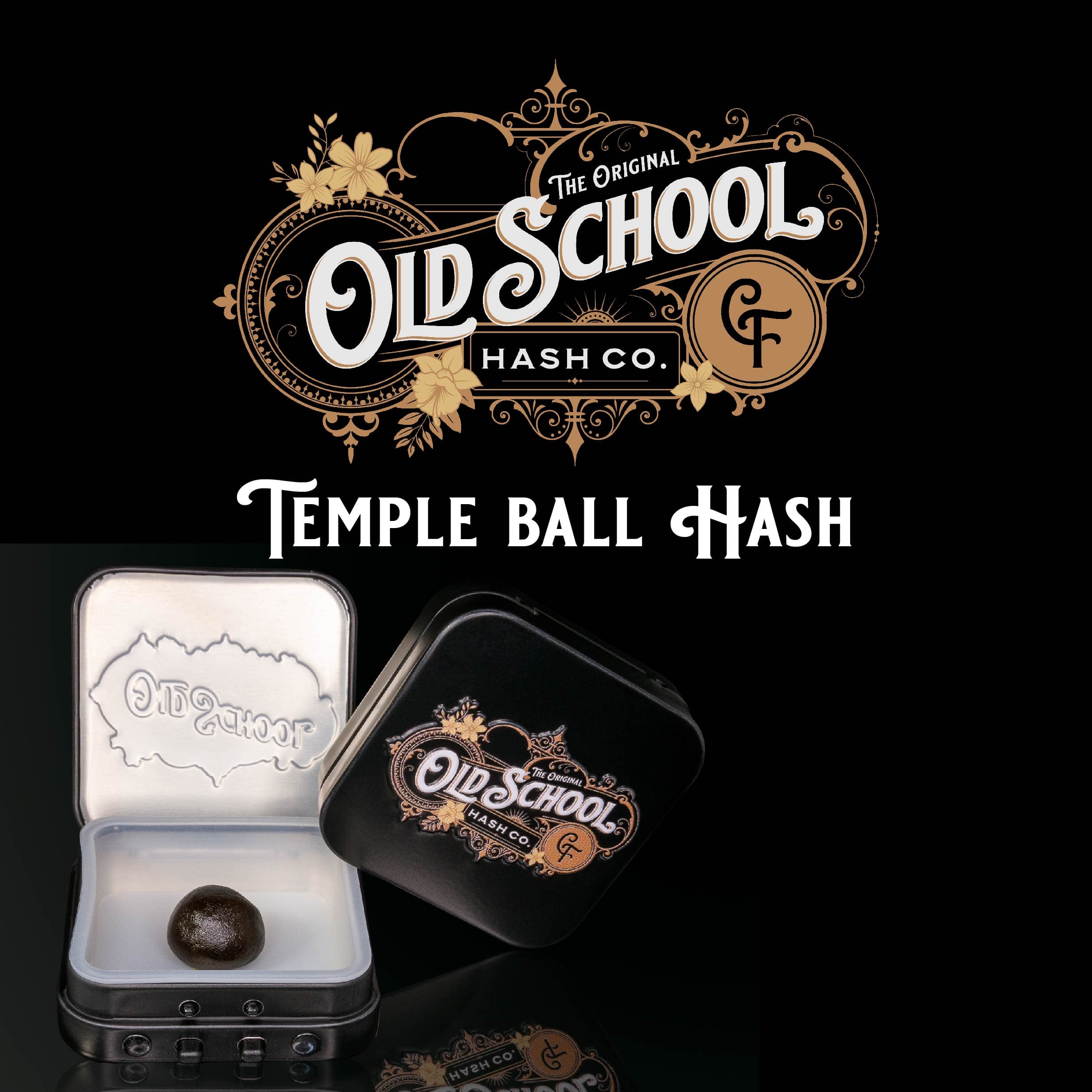 Old School Hash Co. Green Crack | Temple Ball | 1g