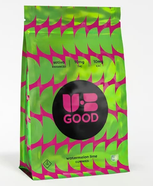 UB Good Watermelon Lime | 1:1 THC:CBC | 10 x 10mg