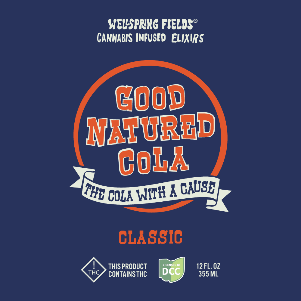 Wellspring Fields Cola Infused Elixir