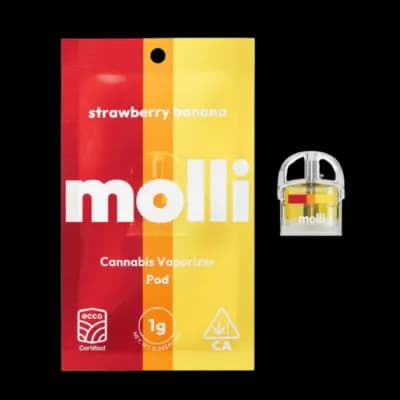 Molli Strawberry Banana Pod 1G