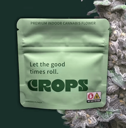 Crops Blue Nerdz Flower