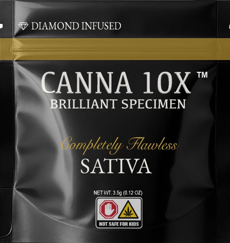Canna 10x Brilliant Specimen | Diamond Infused Flower | 3.5g