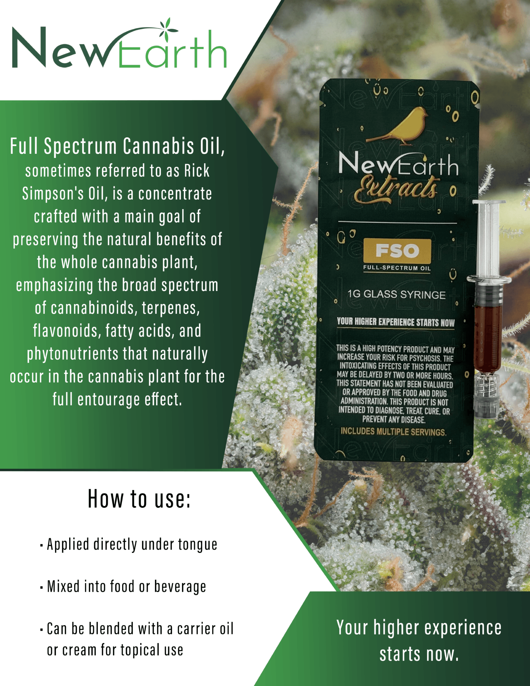 New Earth Extracts Edibles