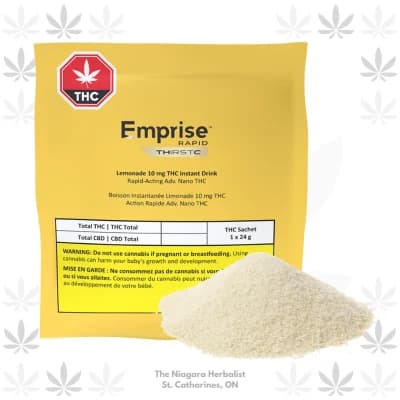 Emprise Rapid THirstC Lemonade 10 THC Instant Drink - Sativa - 24g Beverages