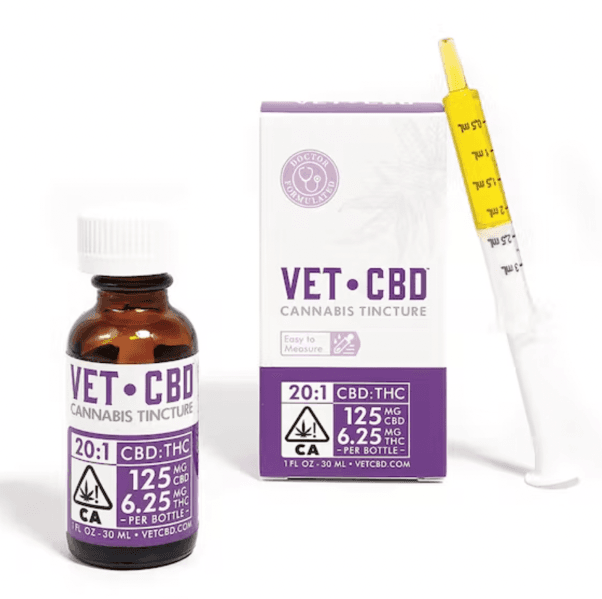 VetCBD Vet CBD 20:1 Tincture 30ml 125mg