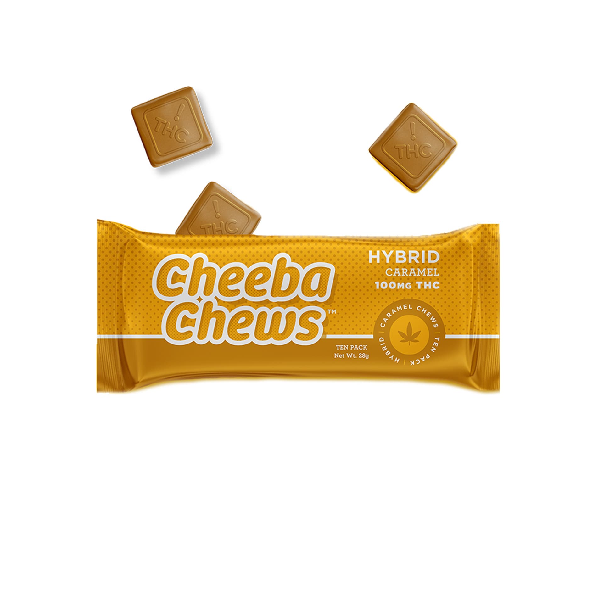Cheeba Chews Taffy - Caramel