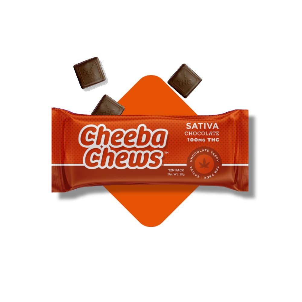 Cheeba Chews Taffy - Chocolate Sativa