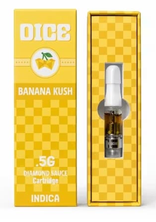 Fresh Cannabis Dice Banana Kush (I) Cartridge 0.5g
