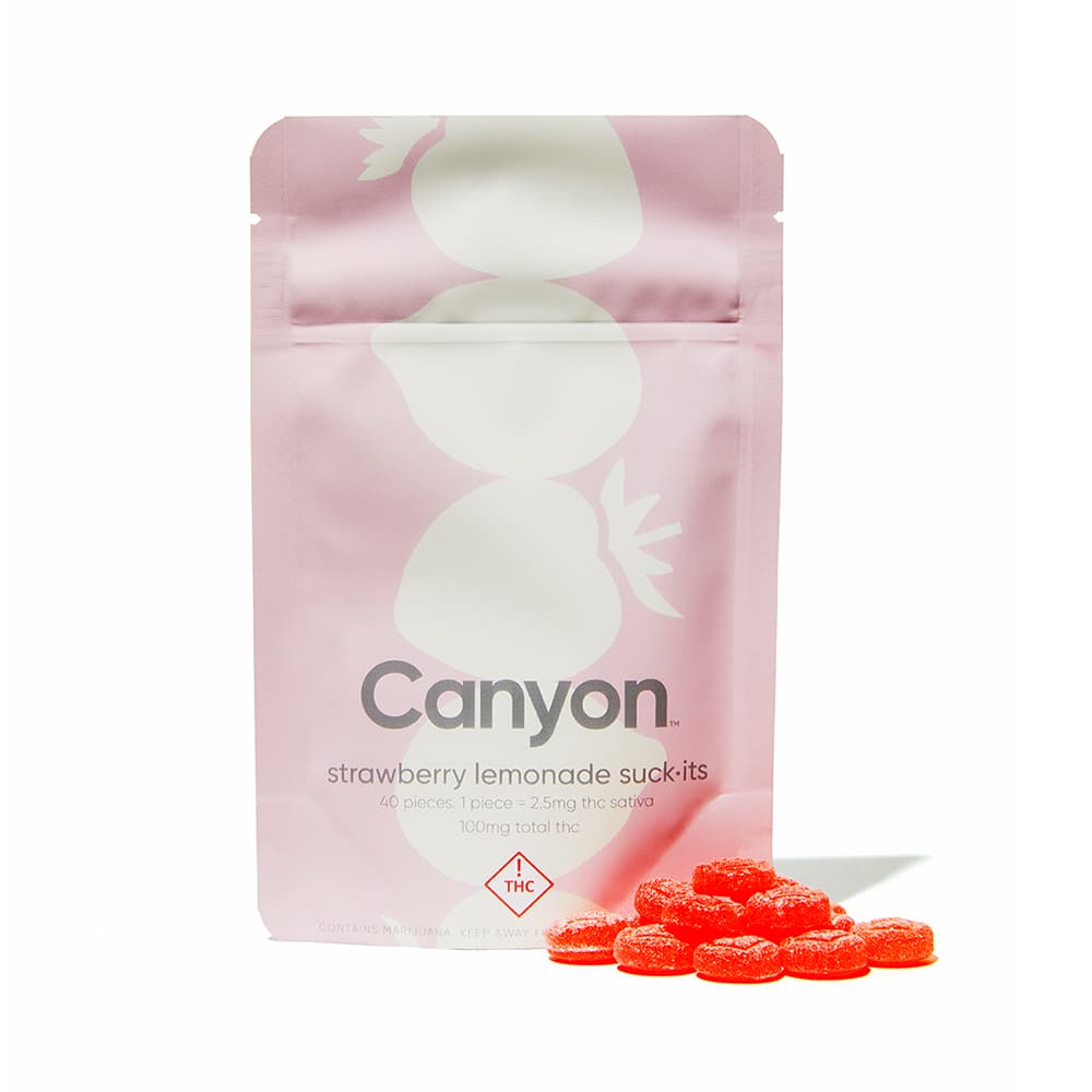 Canyon Strawberry Lemonade Lozenge [40pk] (100mg)
