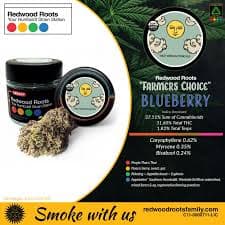 Redwood Roots BLUEBERRY 3.5G JAR