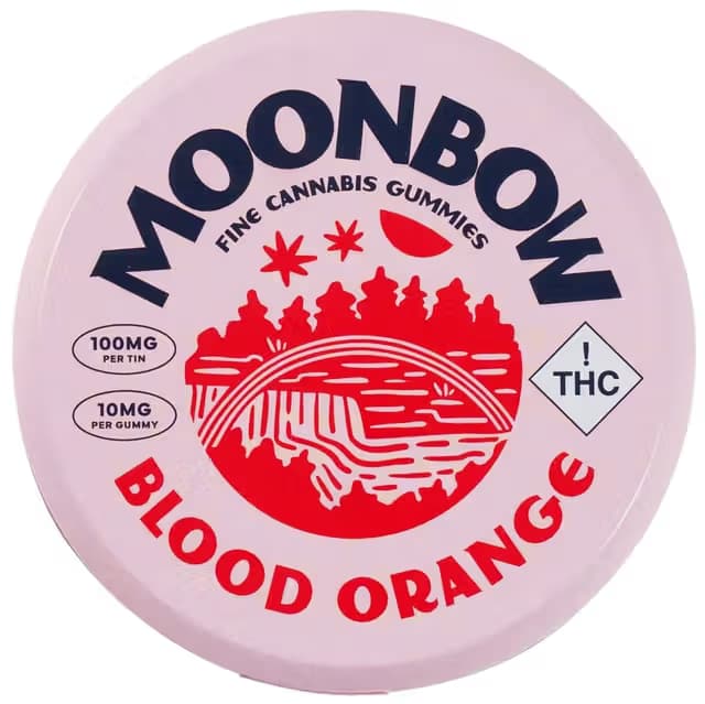 Moonbow Edible: Moonbow - Blood Orange 10pk - 100mg