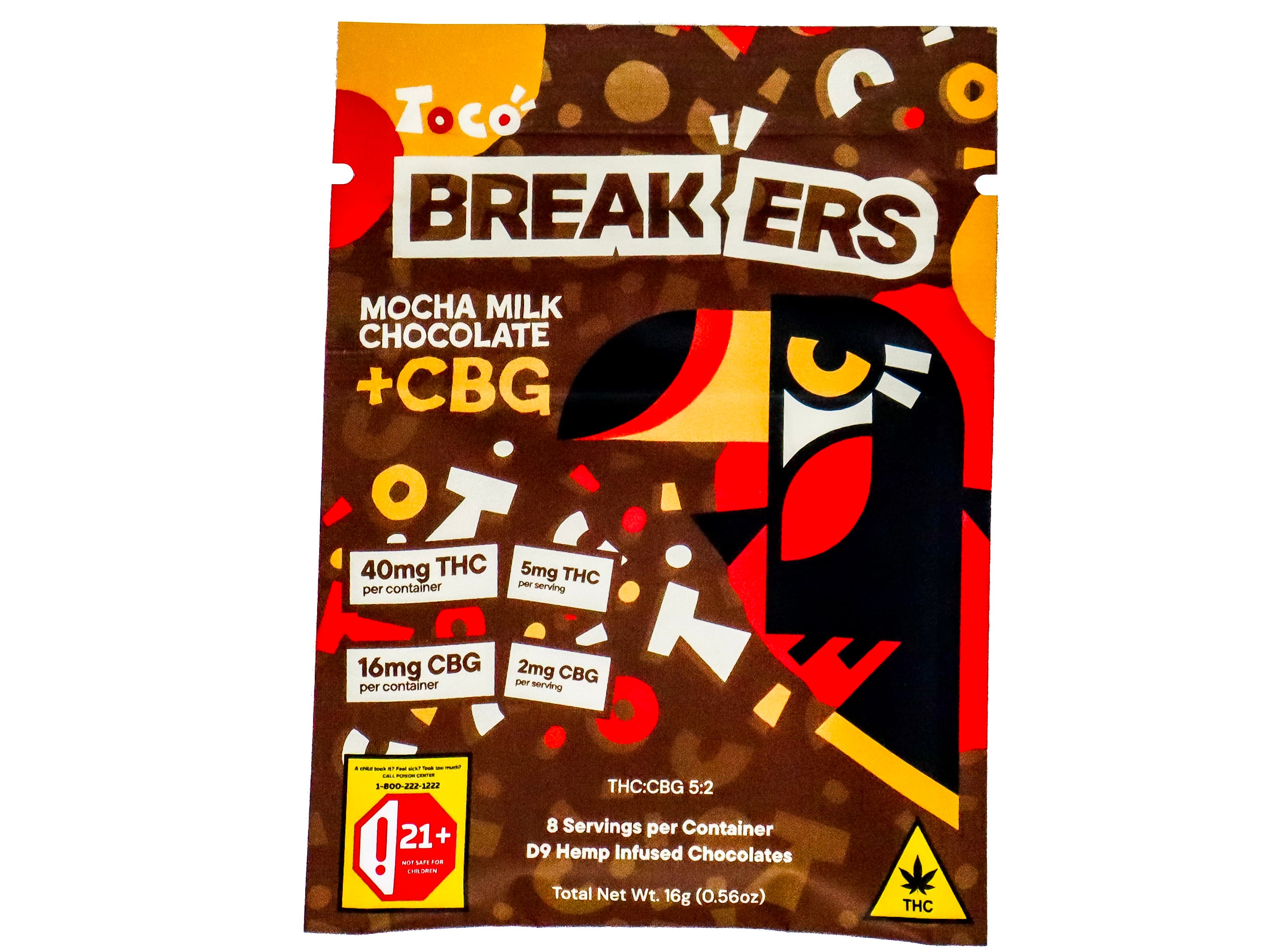 NCW Mocha Milk CBG 40mg THC 1619926185