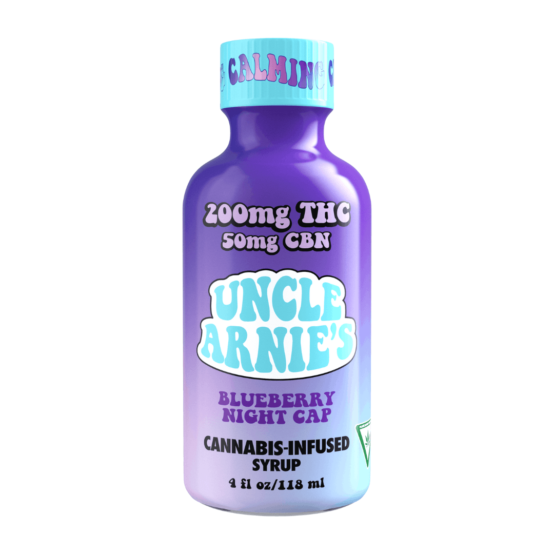 Uncle Arnie's Uncle Arnies Strawberry Kiwi Syrup 200mg Beverages