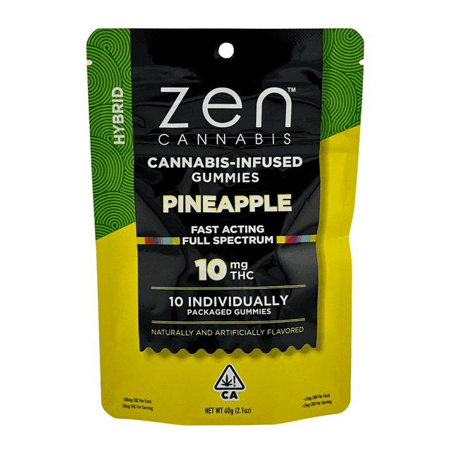 ZEN HYBRID PINEAPPLE | GUMMIES | 100MG