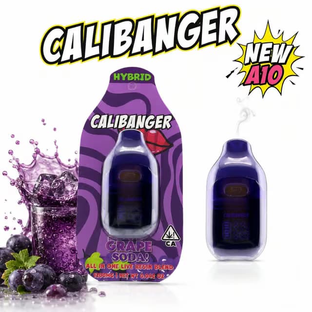 CALI BANGER Grape Soda | 1.2g AIO