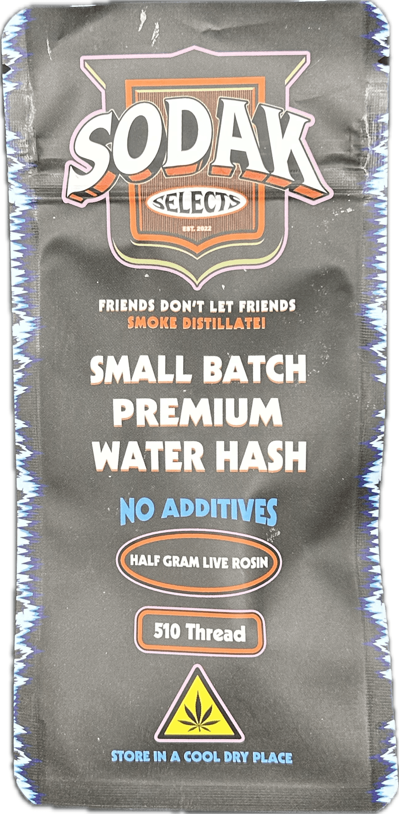 Sodak Selects Sodak Selects Grape Push Pop Disposable Live Rosin 0.5g