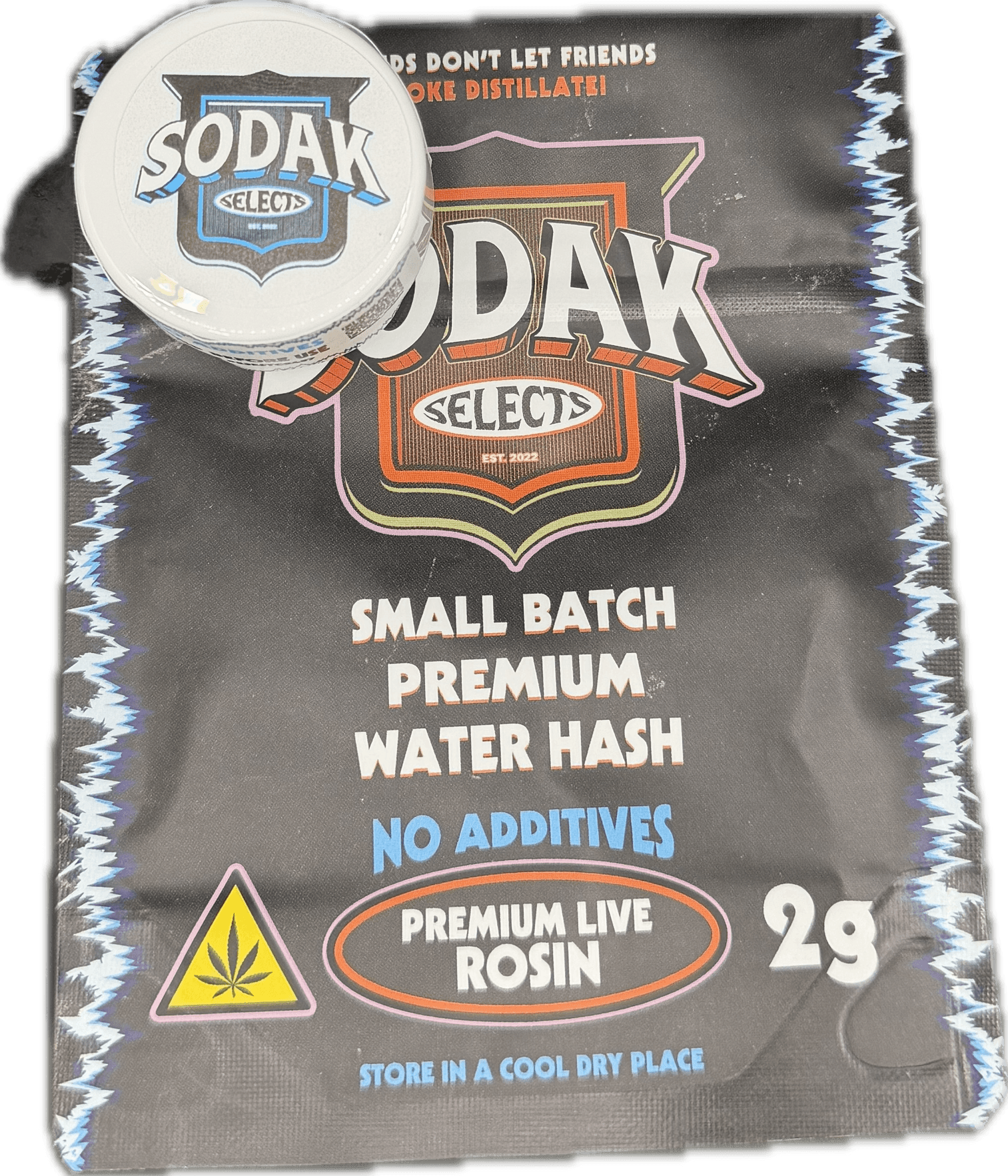 Sodak Selects LLC PEACH RAMBO - 2g BADDER