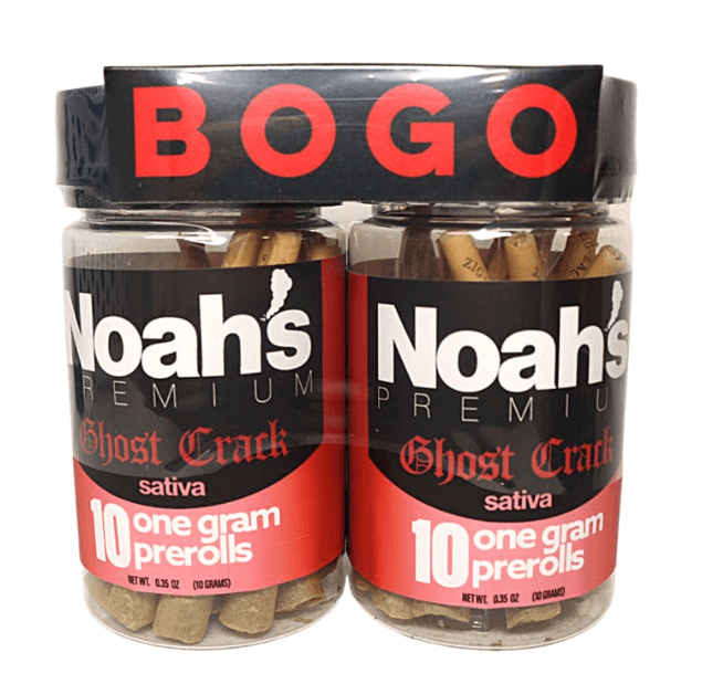 Noah's Premium Noah's Premium BOGO Ghost Crack Pre-Roll Packs (1g x 10ct) x2 20g
